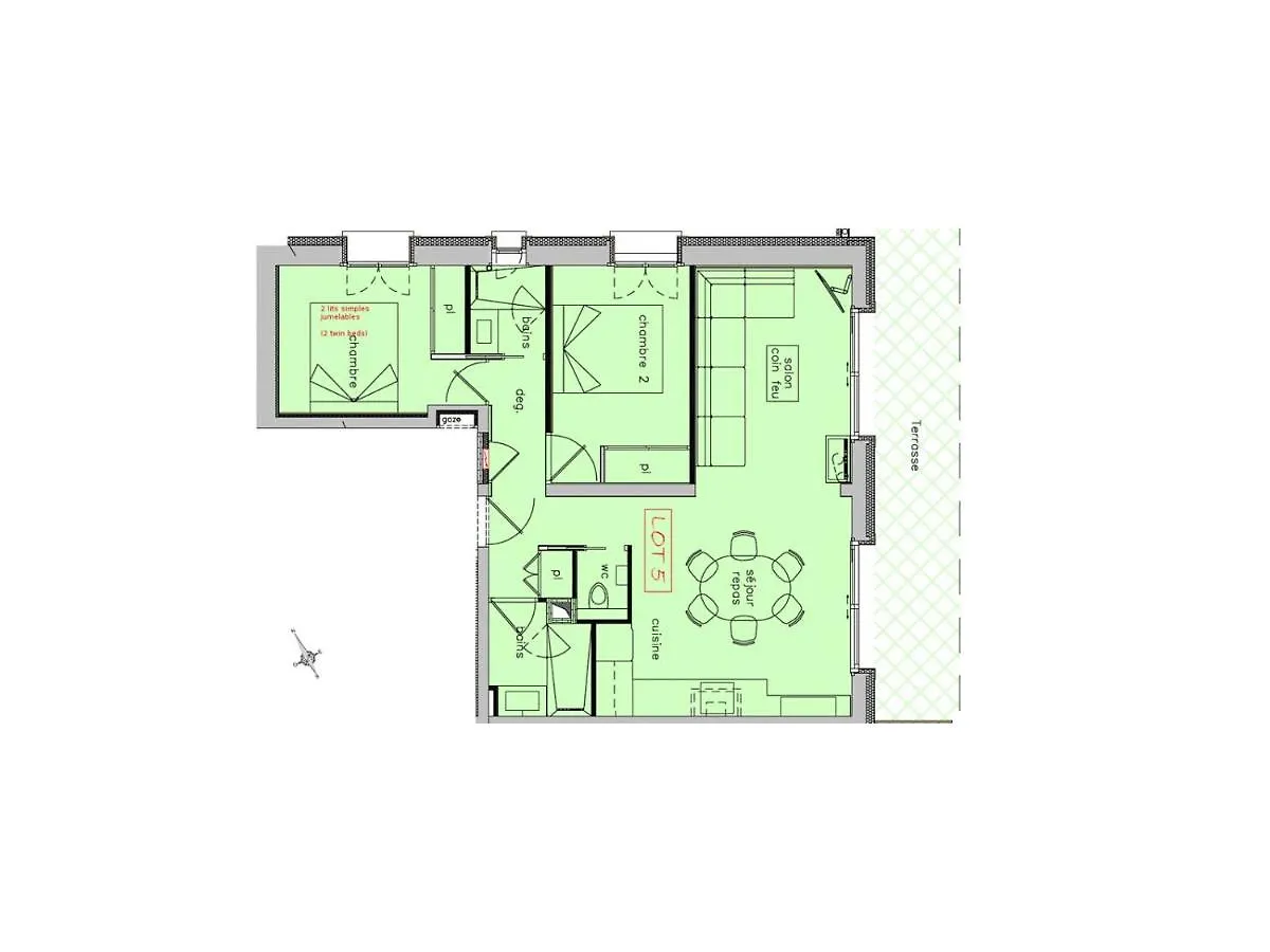 Almet 5 Jardin - Grand Confort Et Vue - Chinaillon Centre Apartment Le Grand-Bornand